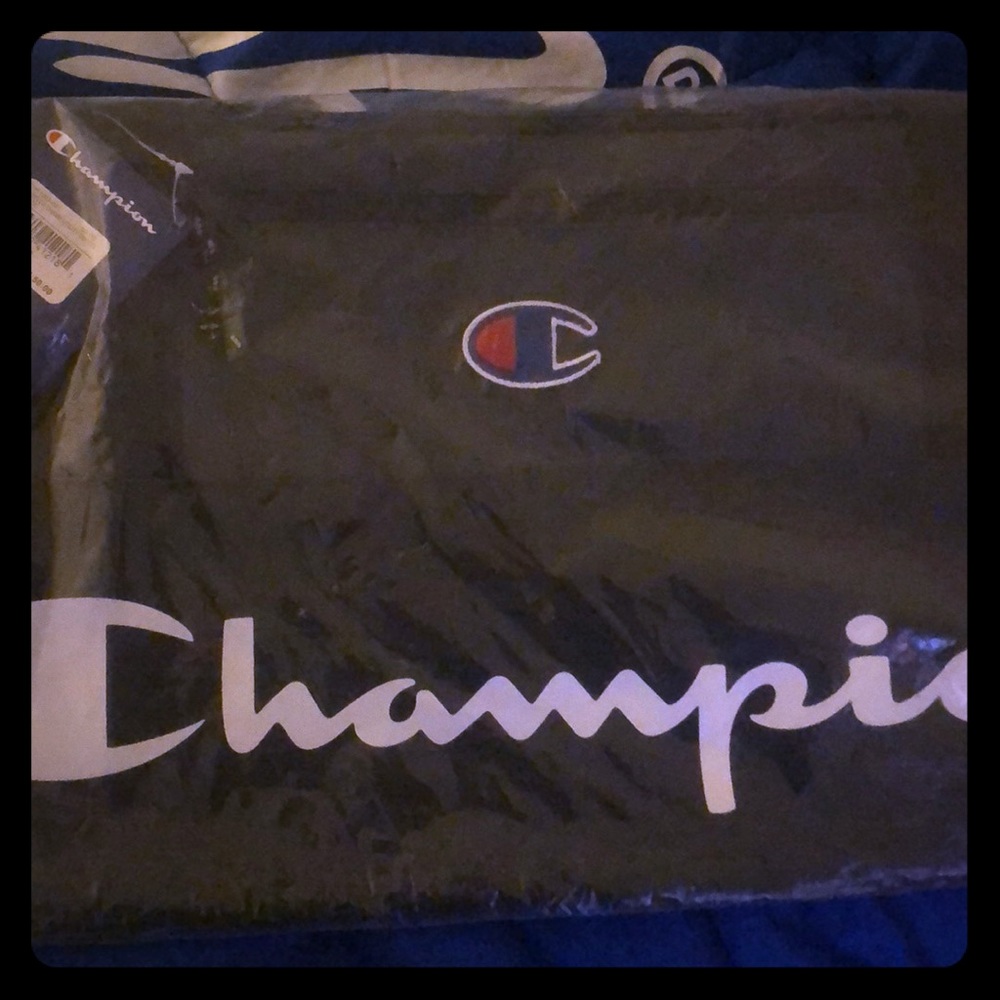 Black champion duffel bag